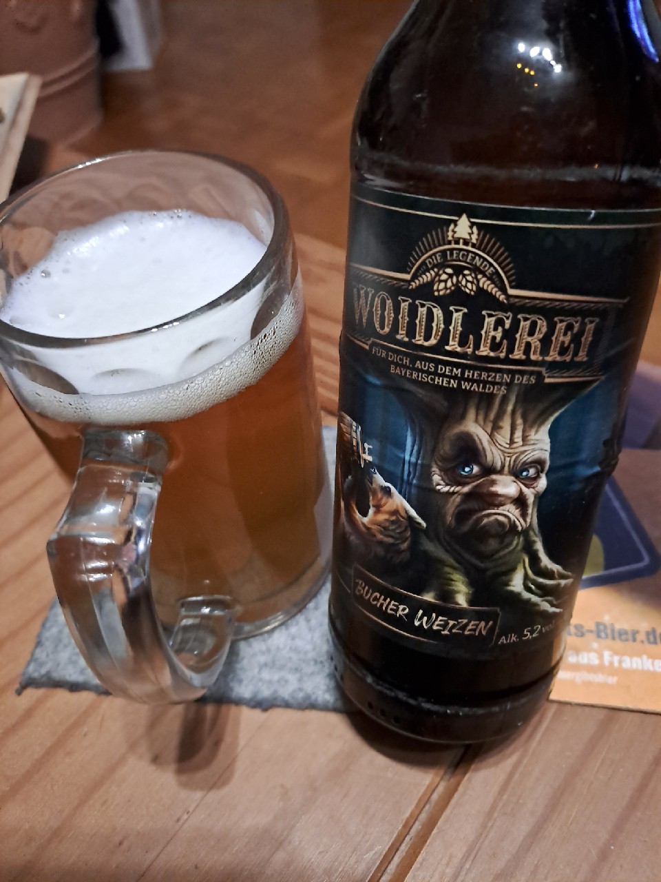 woidlerei bucher weizen, Bucher Bräu