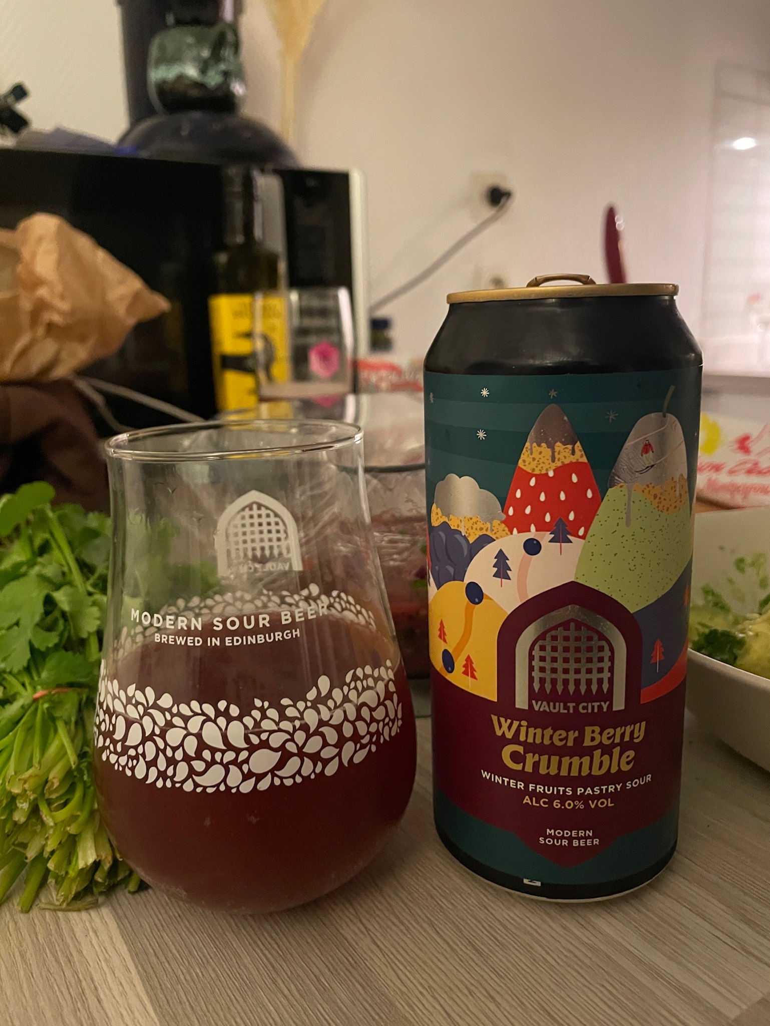 Winter Berry Crumble, Scotland