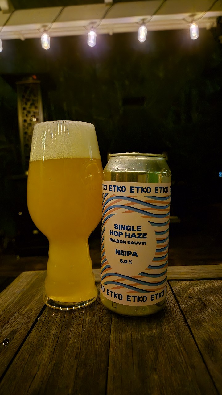 Single Hope Haze: Nelson Sauvin, Etko Brewing
