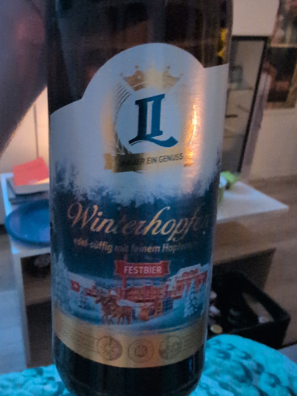 Winterhopfen, Landskron Brauerei