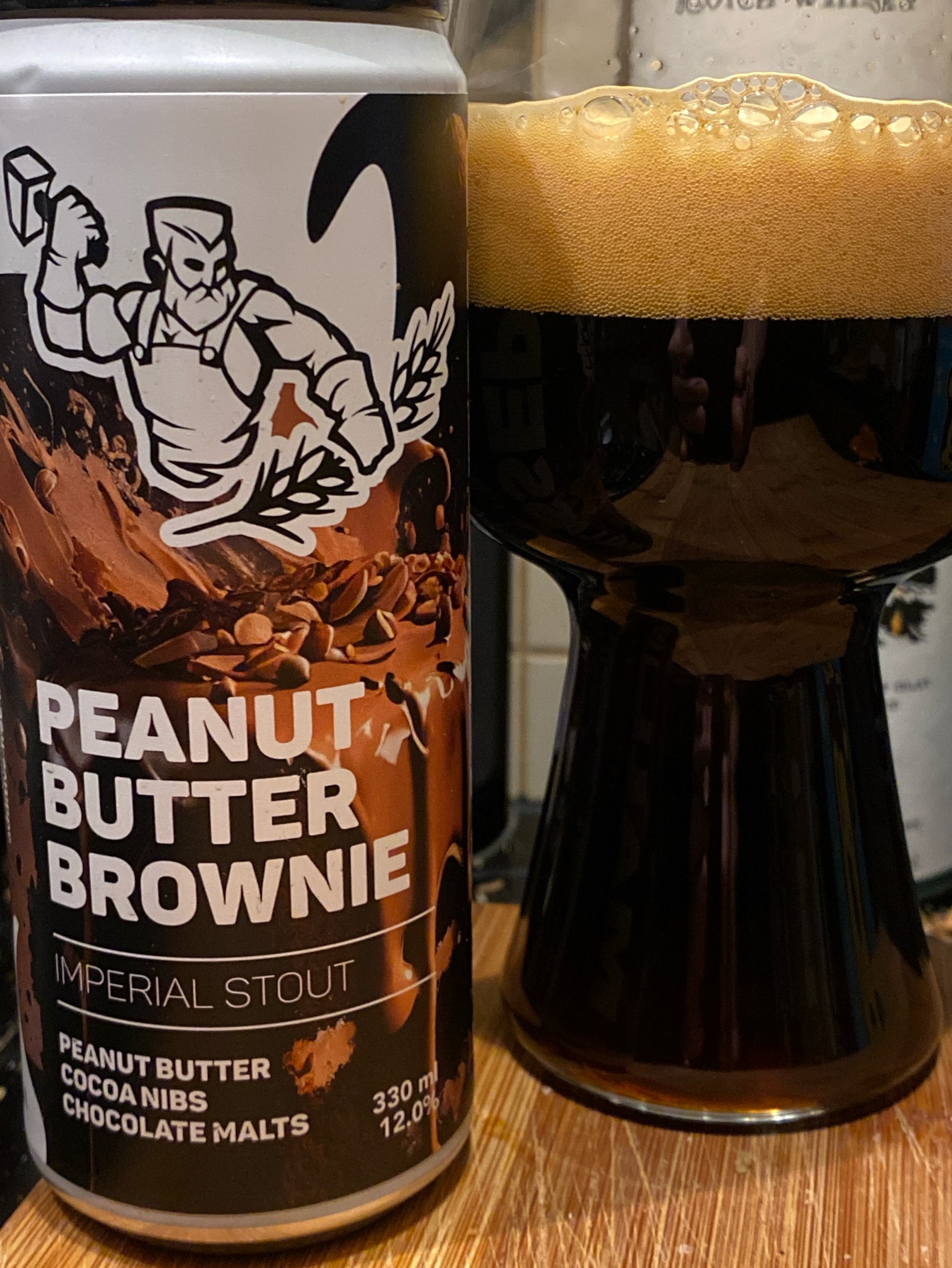 Peanut Butter Brownie Imperial Stout, Mallassepät