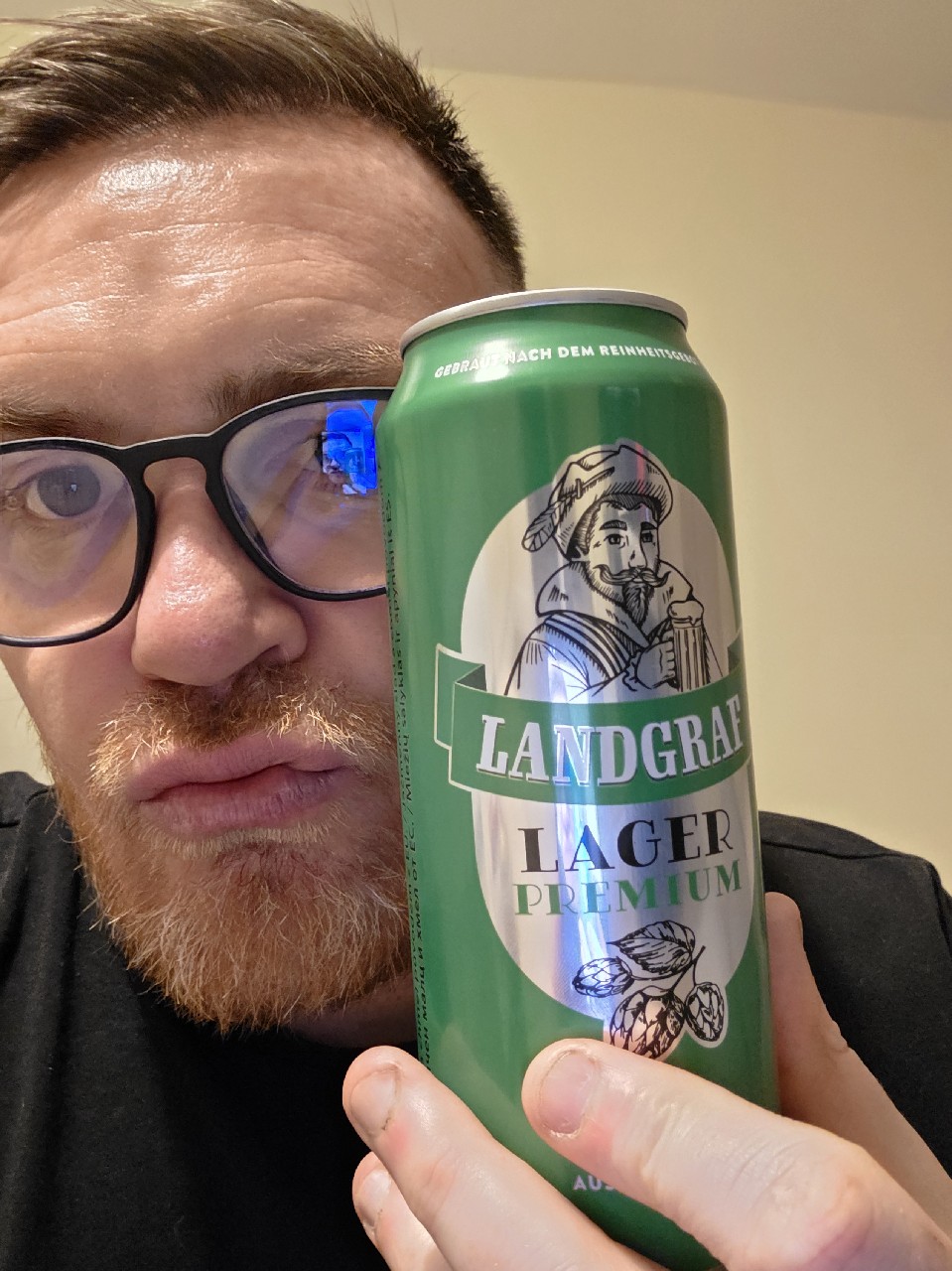 Landgraf Lager Premium 5.0%, Privatbrauerei Fritz Egger