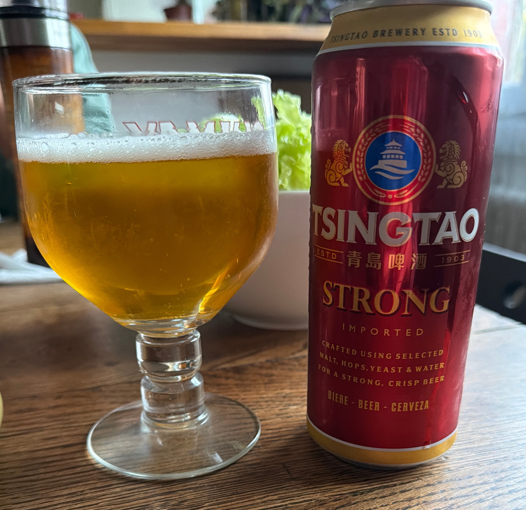 Tsingtao Strong lager, China