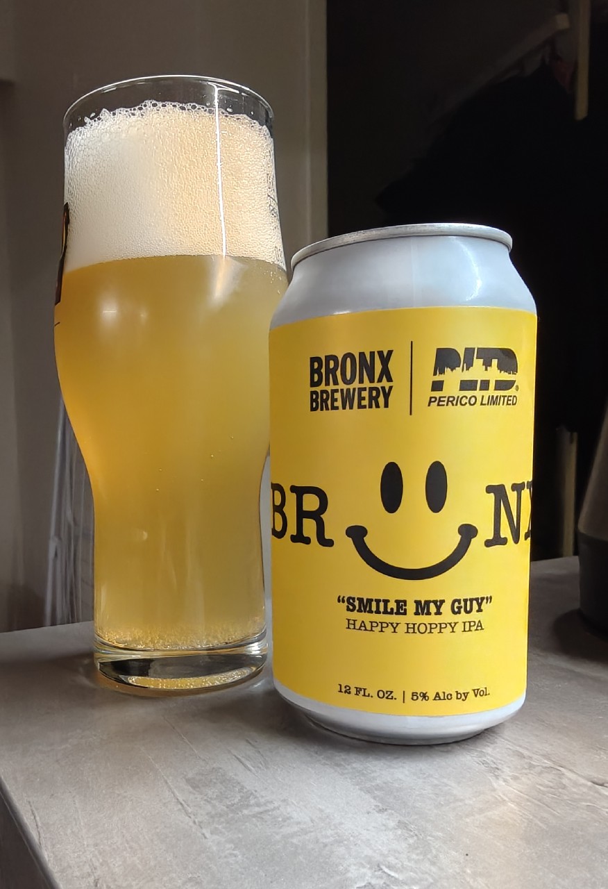 Smile My Guy, The Bronx Brewery