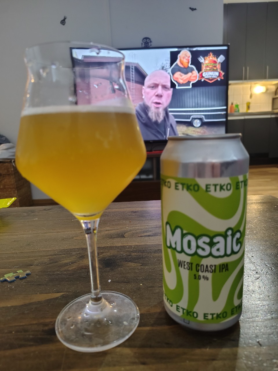 Mosaic West coast IPA, Etko Brewing
