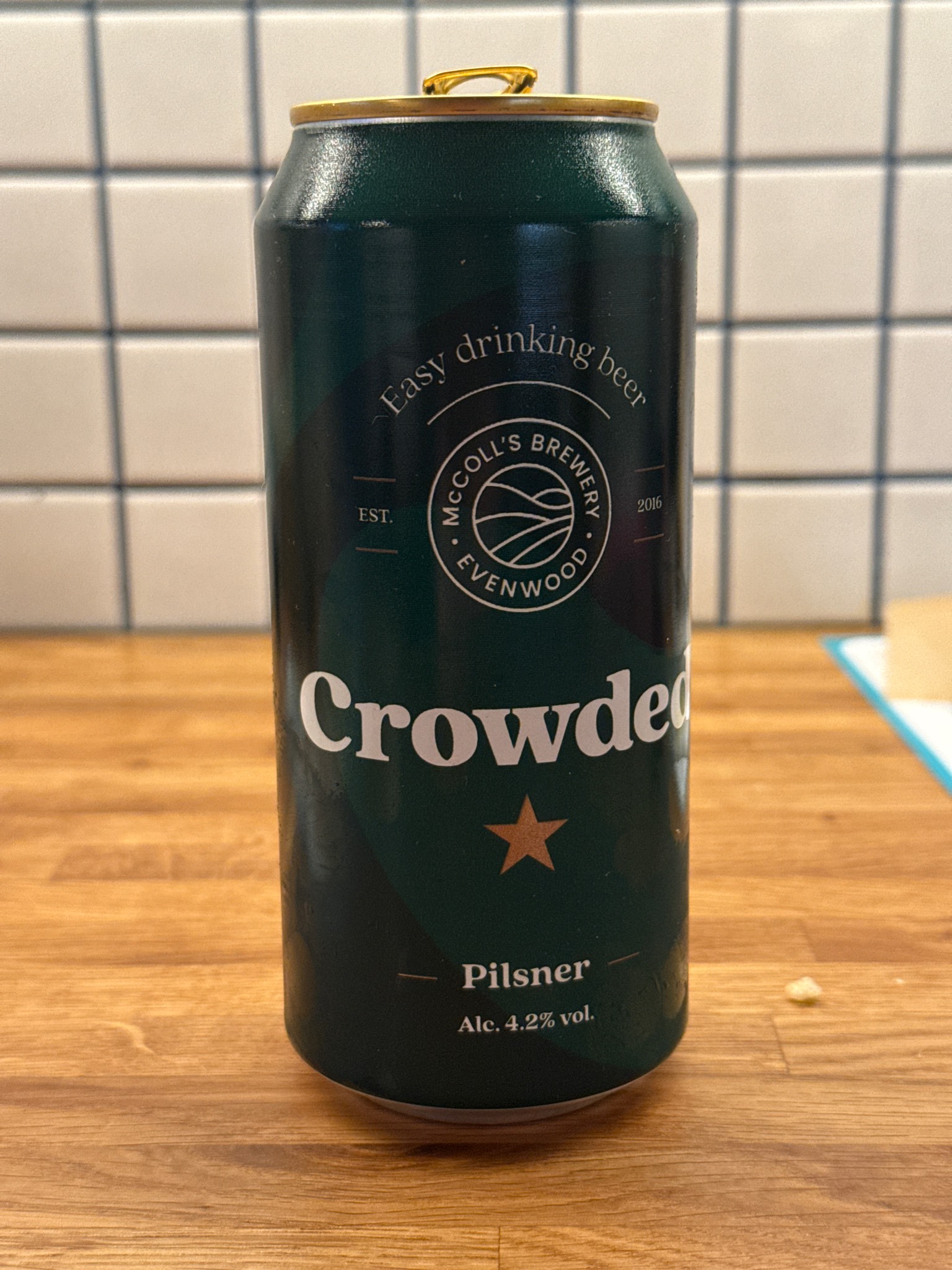 Crowded, McColl's Brewery