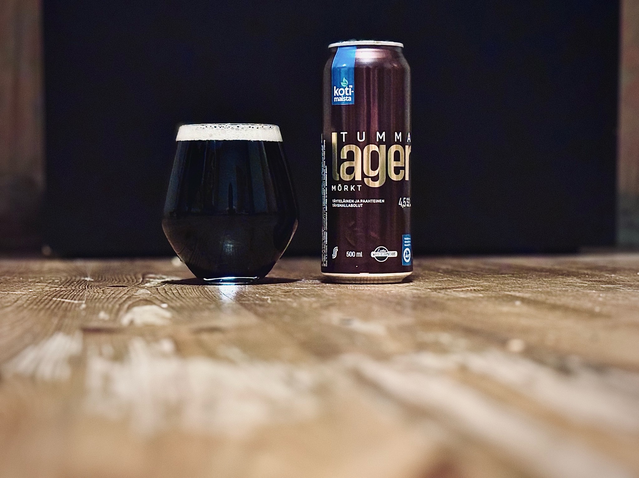 Kotimaista Tumma Lager 4.5%, Laitilan Wirvoitusjuomatehdas