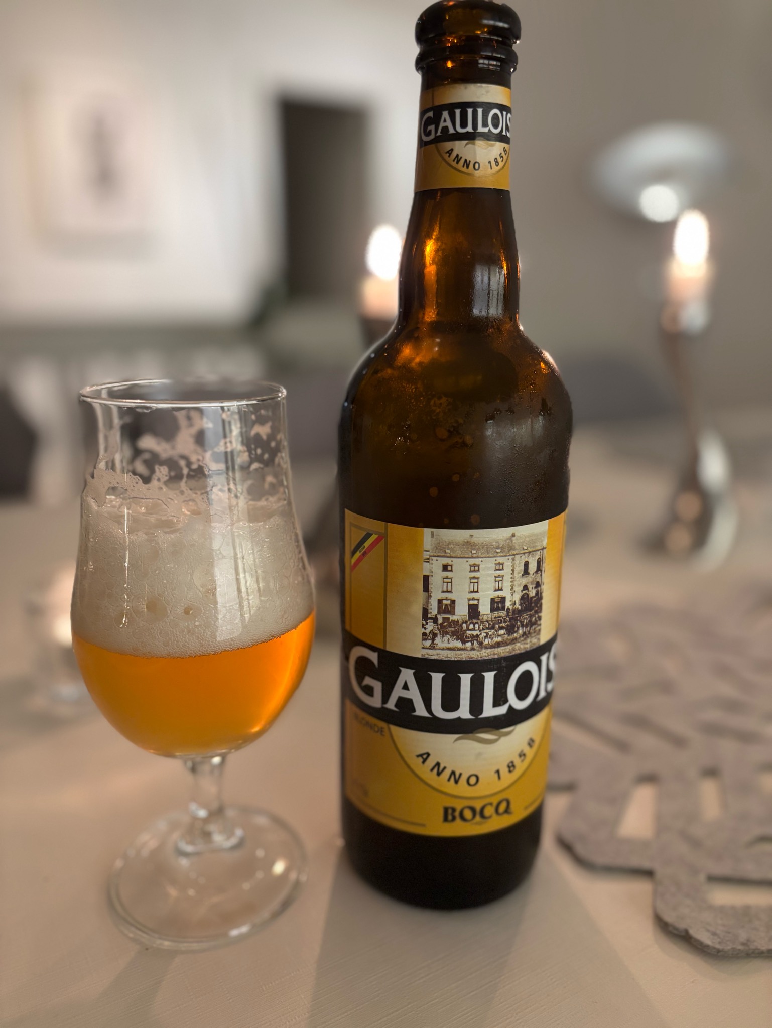 Gauloise Blonde, Belgium