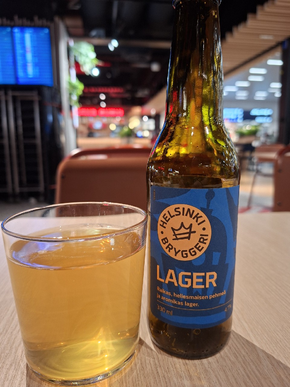 Bryggeri Lager, Helsinki Bryggeri Brewhouse (Royal Unibrew)