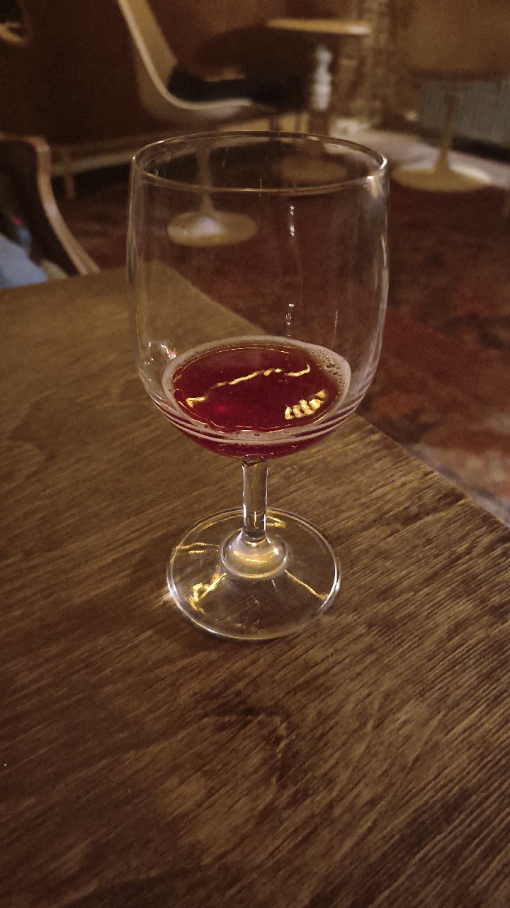 Oude Kriekenlambik (kegged 2025.02.12), Brouwerij 3 Fonteinen