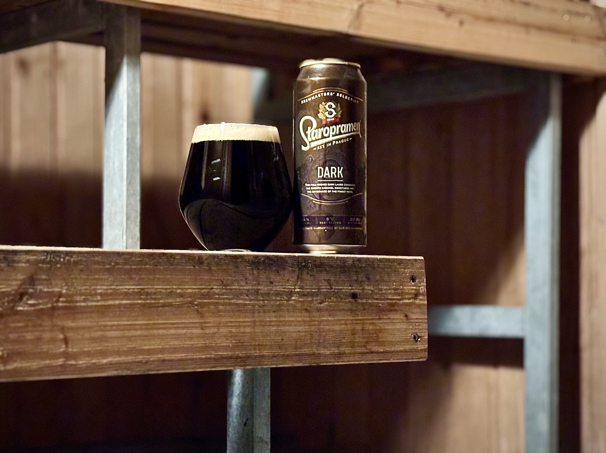 Staropramen Černý / Dark, Czech Republic