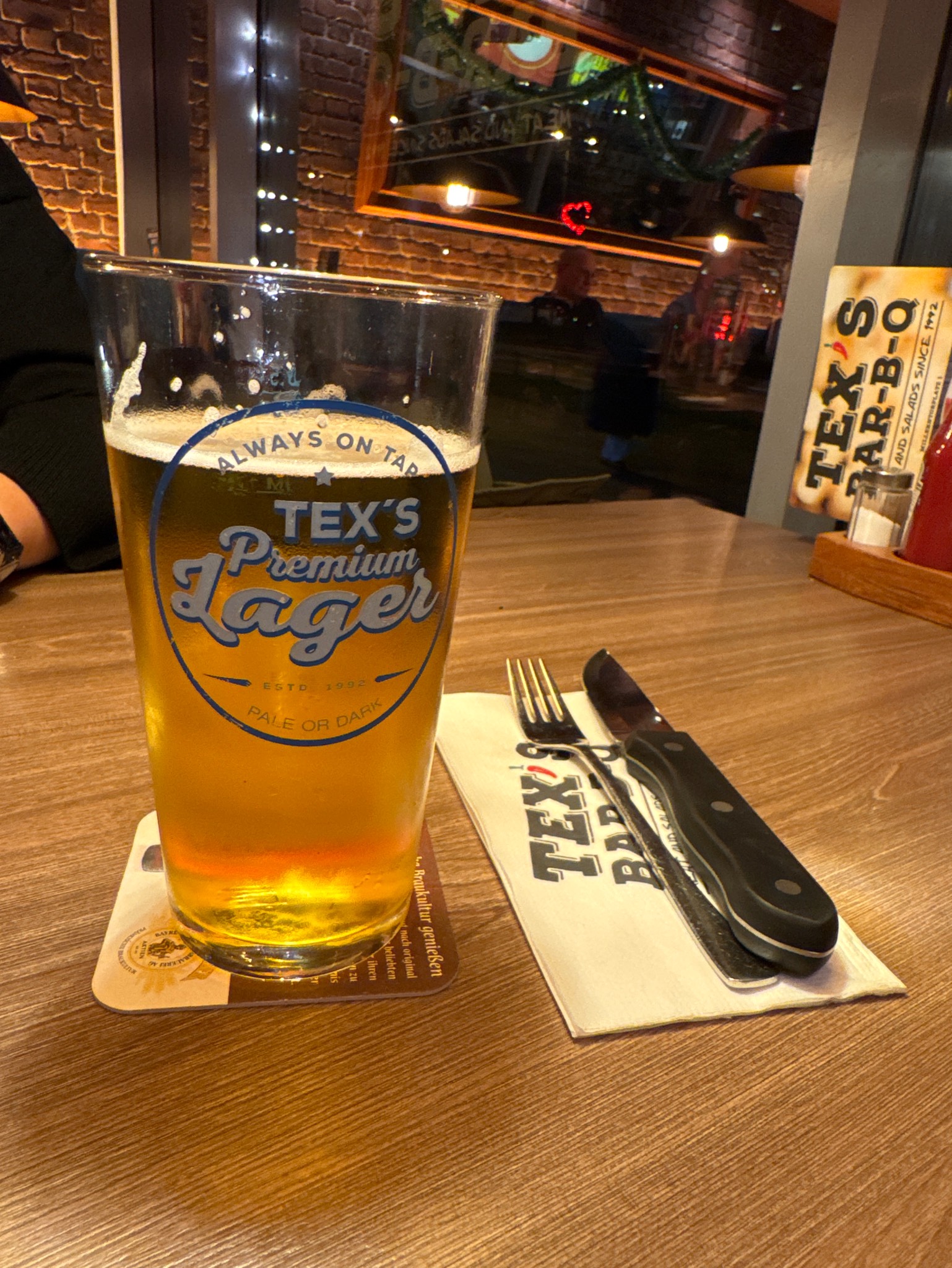 Tex's Premium Lager, Tex's