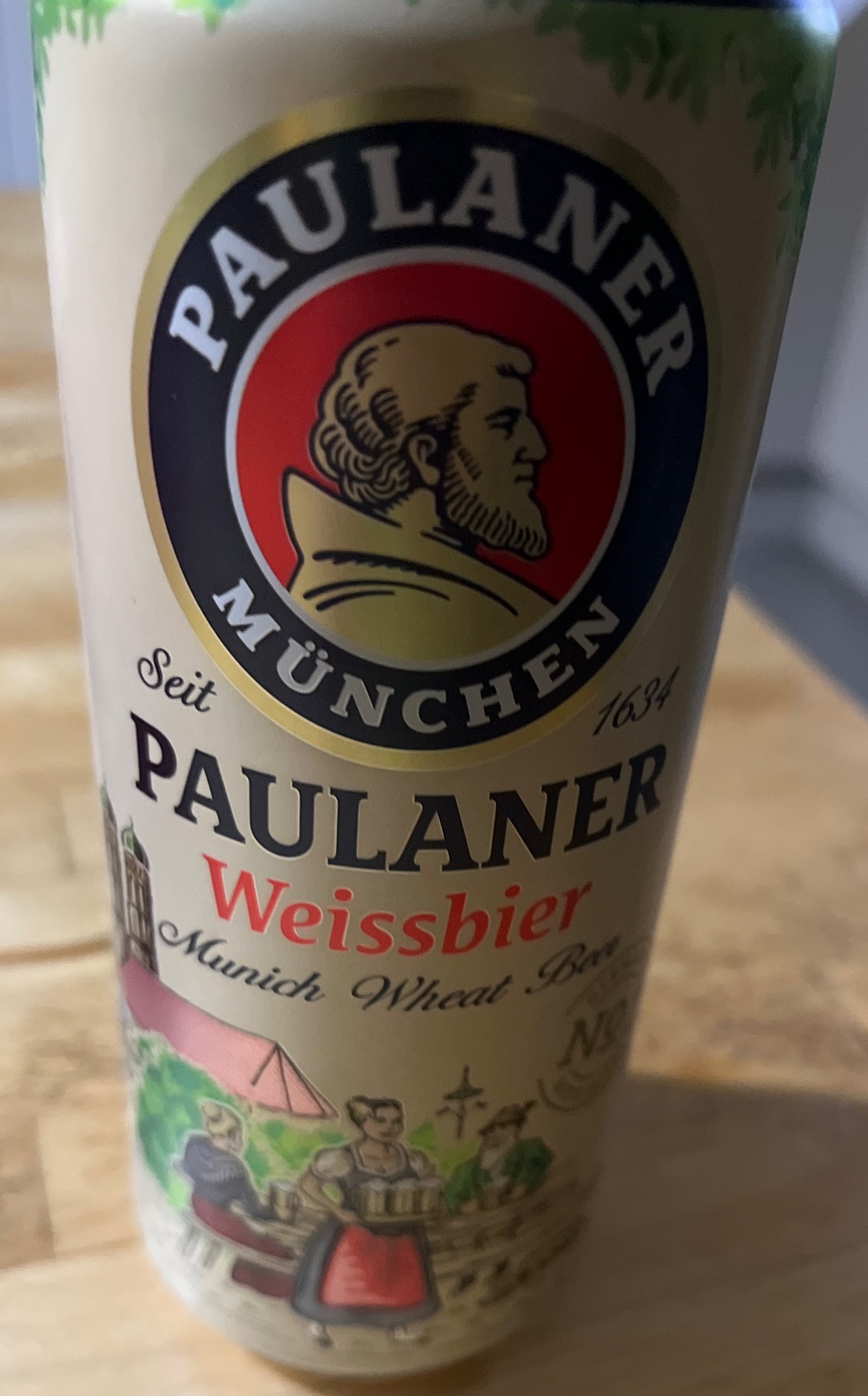 Paulaner Hefe-Weißbier Naturtrüb / Weissbier / Hefe-Weizen, Paulaner Brauerei