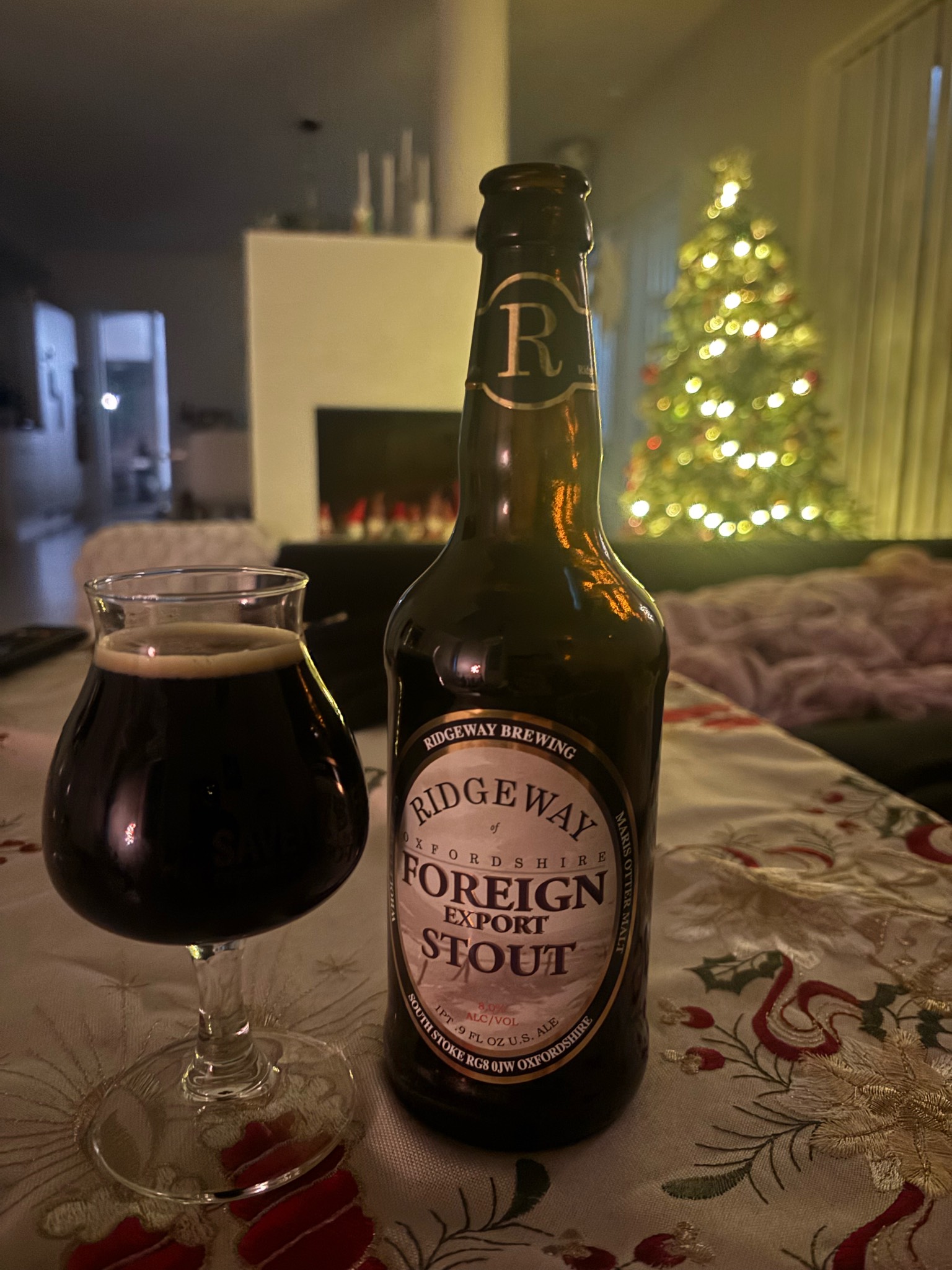 Foreign Export Stout, Ridgeway Brewing