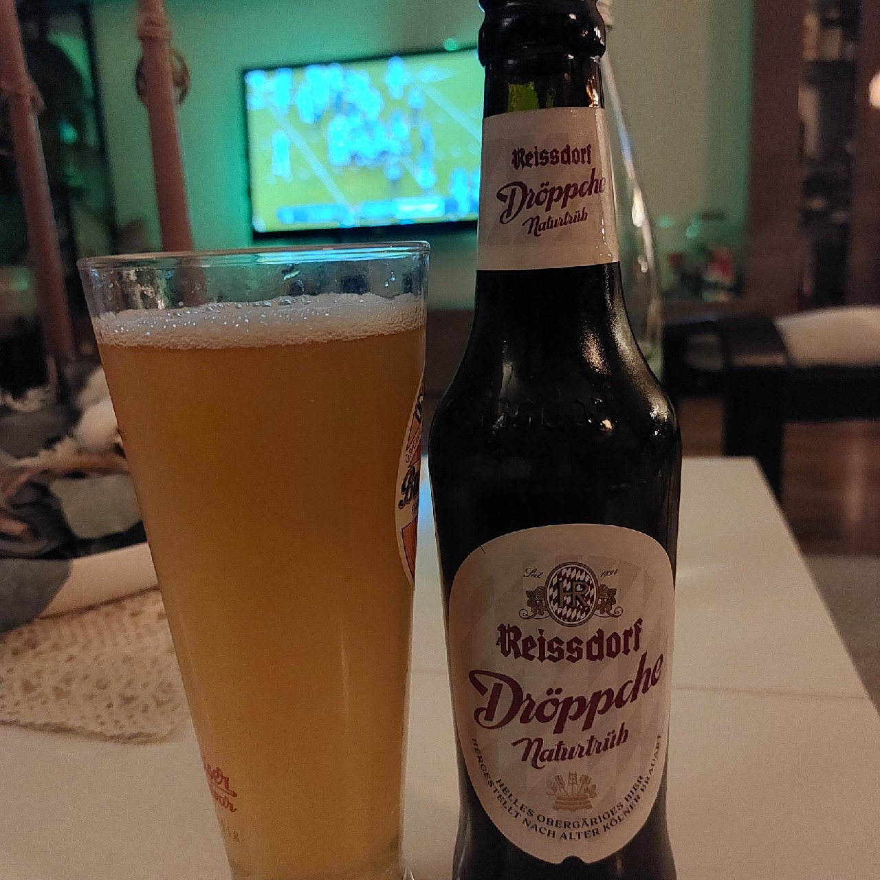 Reissdorf Dröppche Naturtrüb, Privat-Brauerei Heinrich Reissdorf