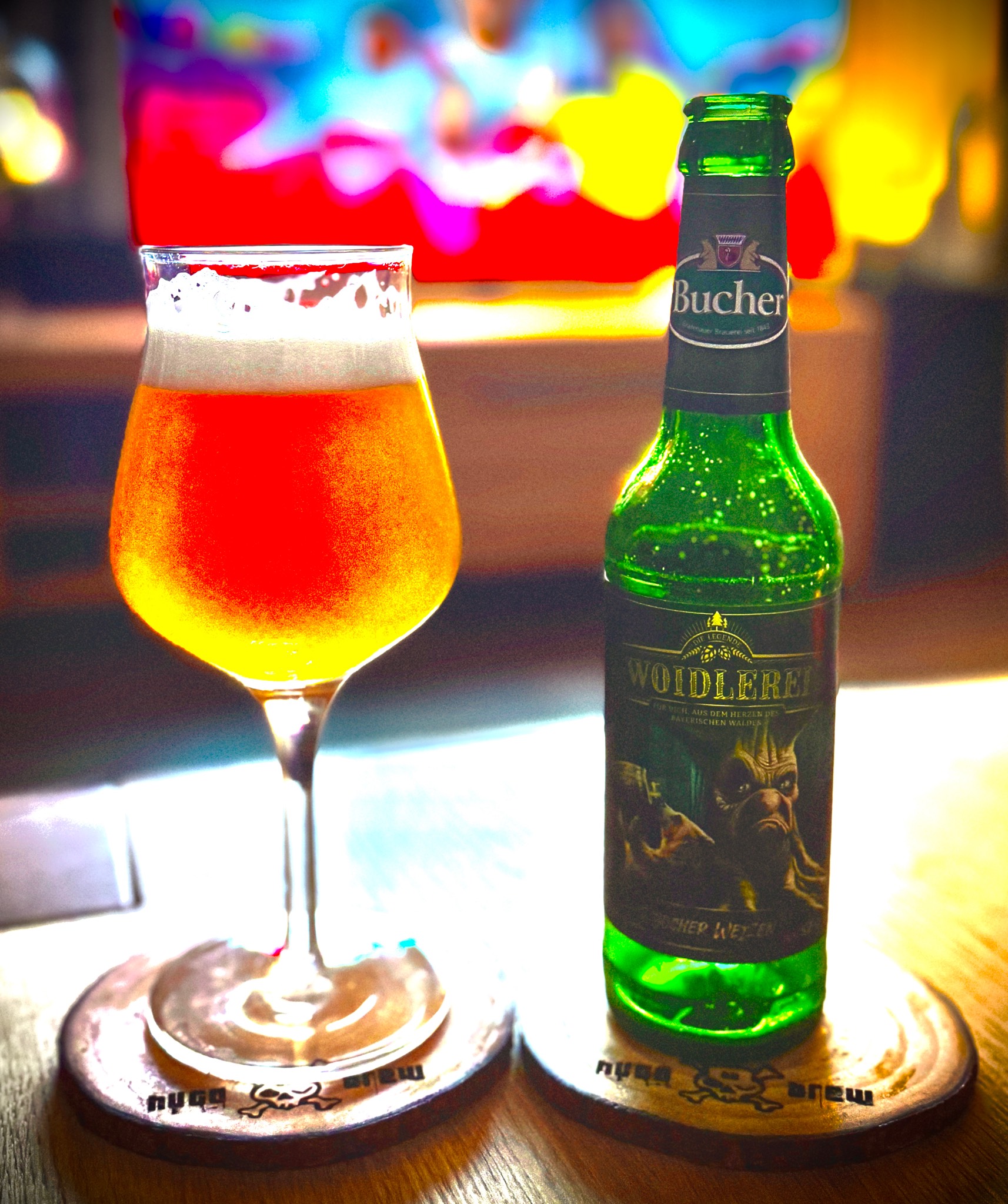 woidlerei bucher weizen, Bucher Bräu