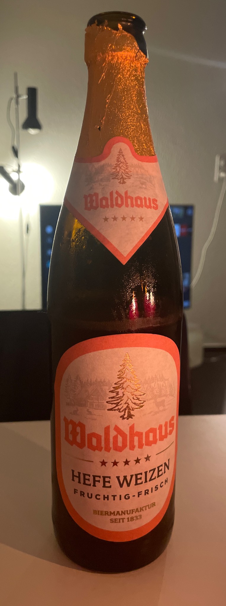 Waldhaus Schwarzwald Weisse Hefe-Weizen, Waldhaus Privatbrauerei