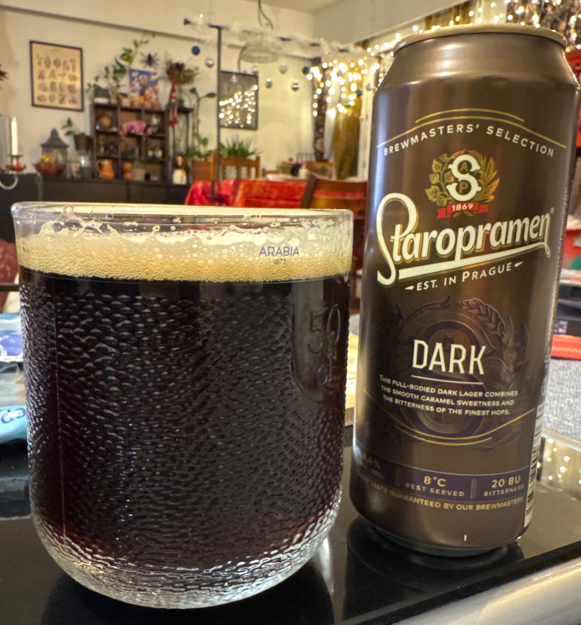 Staropramen Černý / Dark, Czech Republic
