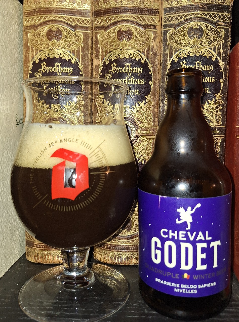 Cheval Godet Quadruple Winter, Belgo Sapiens Brewers