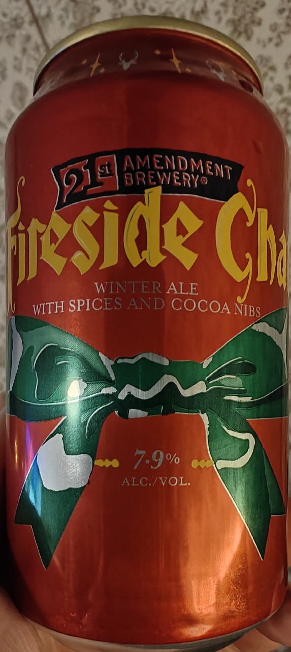 Fireside Chat Winter Ale, 21st Amendment Brewery