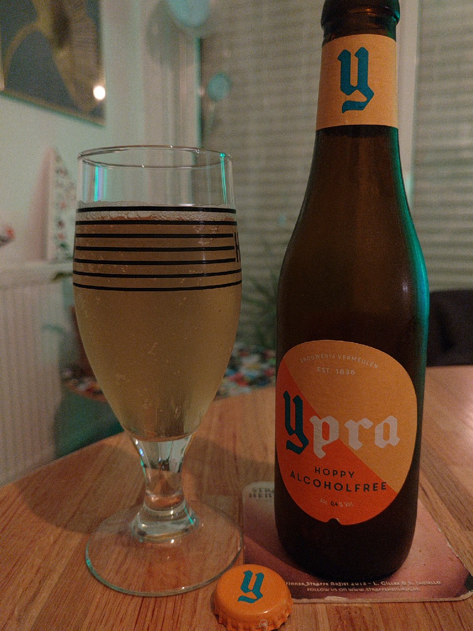Ypra Hoppy Alcoholfree, Brouwerij Omer Vander Ghinste