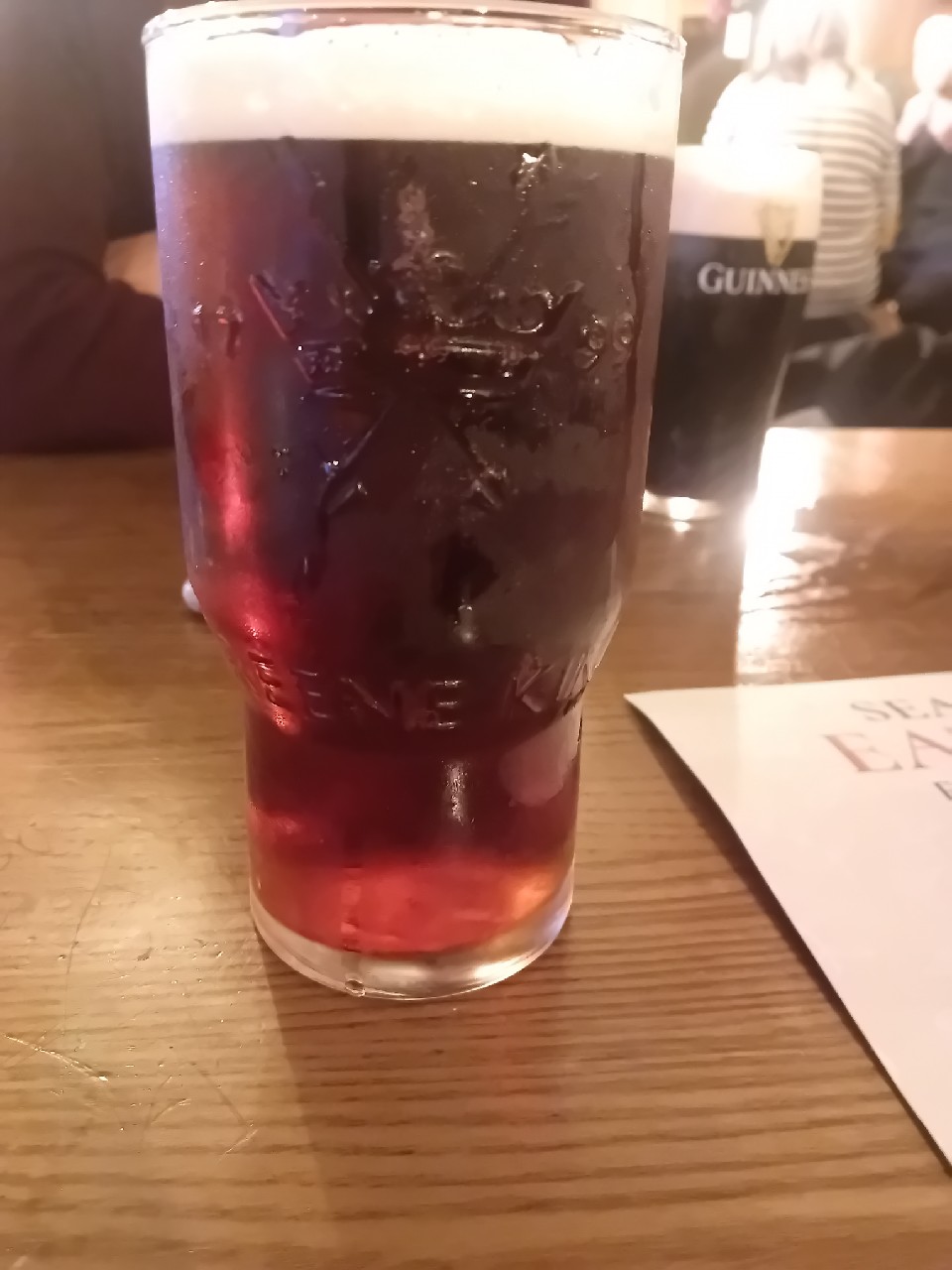 Rocking Rudolph, Greene King