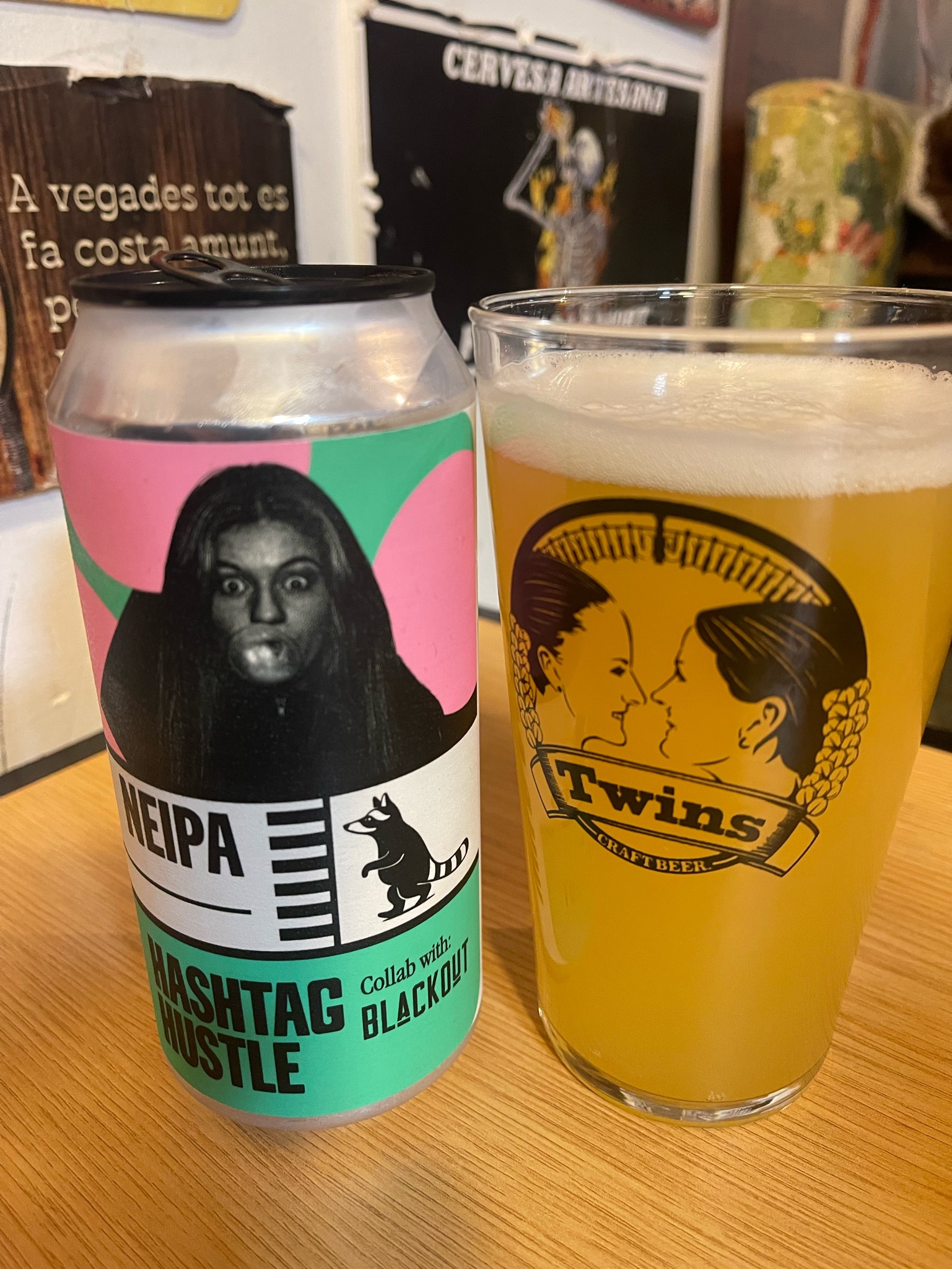 Hashtag hustle, Birrificio Wild racoon