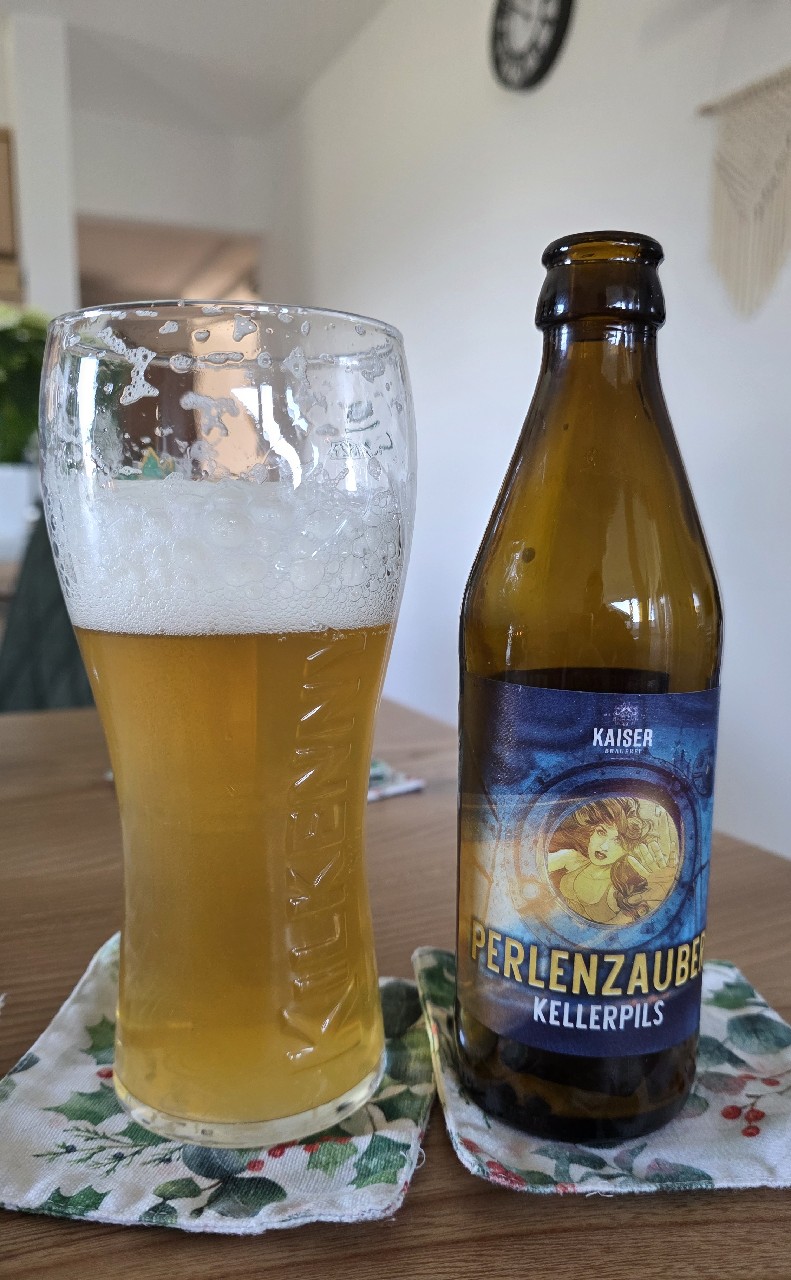 Perlenzauber 2025 Kellerpils, Kaiser-Brauerei Geislingen