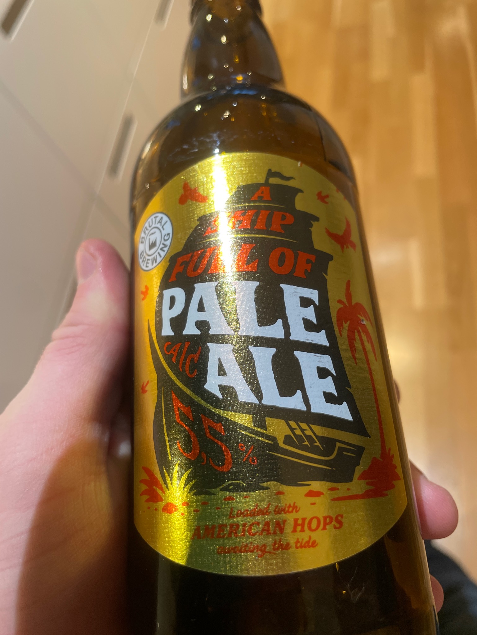 A Ship Full Of Pale Ale, Brutal Brewing (Spendrups Bryggeri)