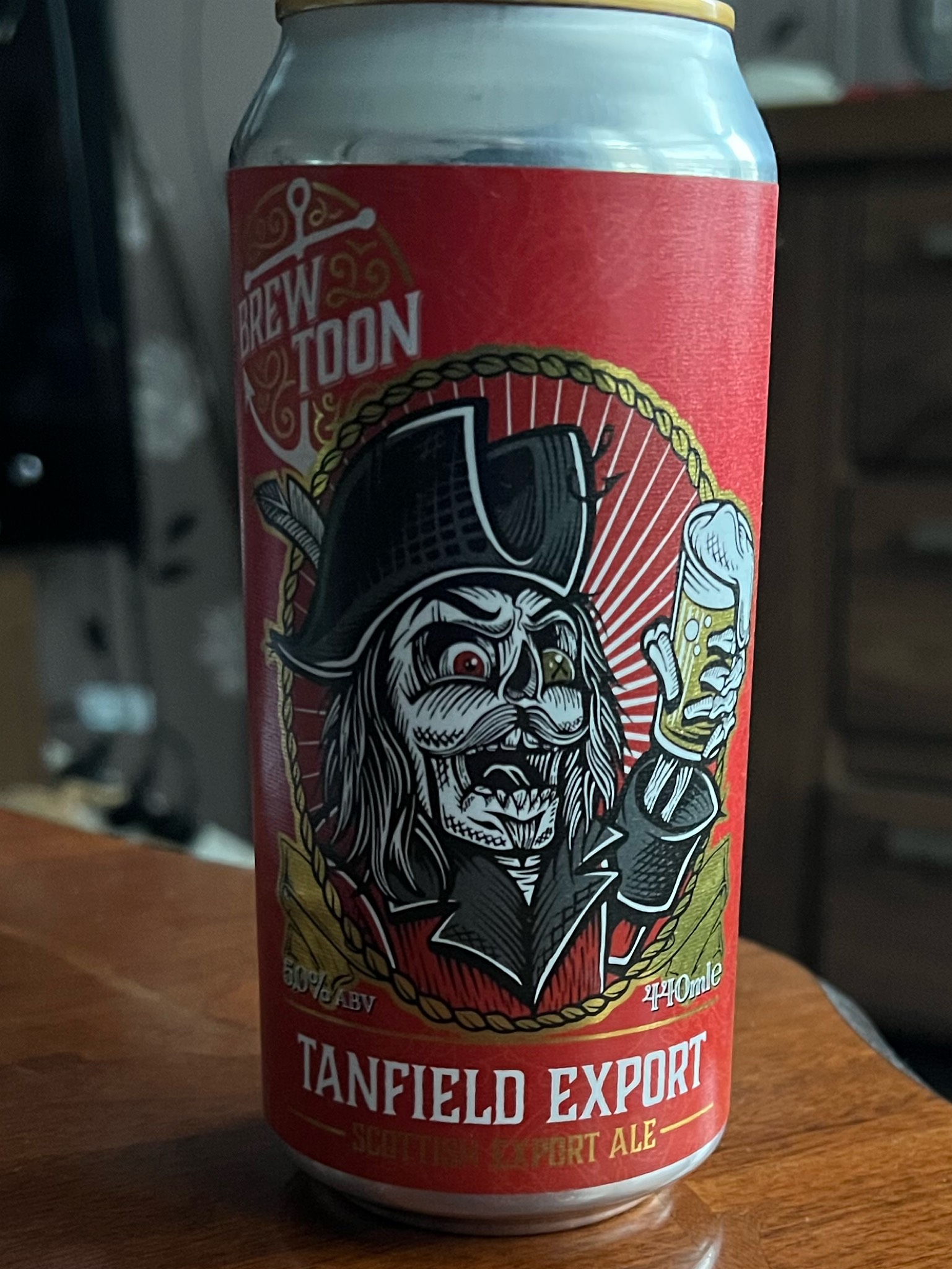 Tanfield Export, Brew Toon