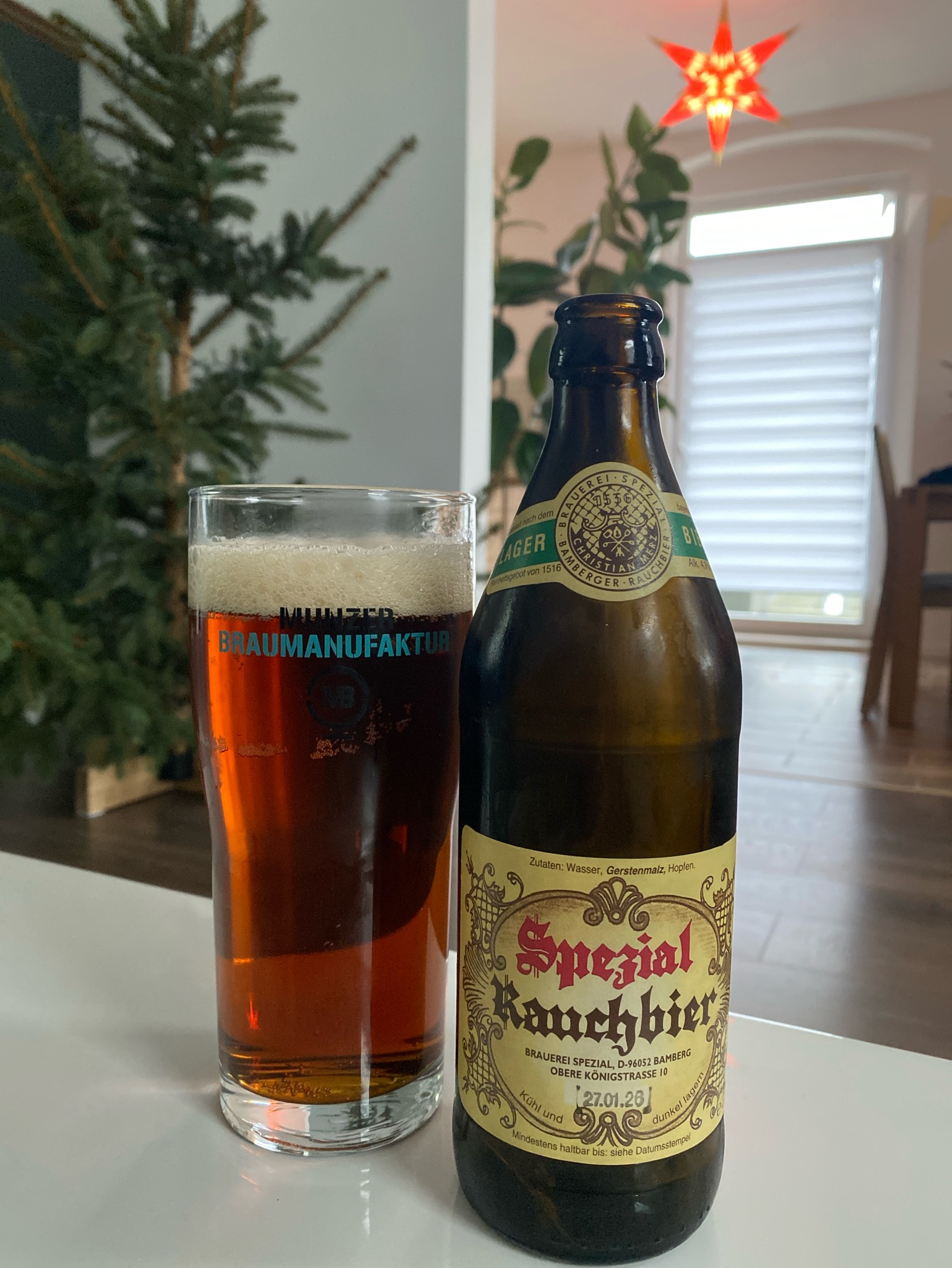 Spezial Rauchbier Lager, Brauerei Spezial