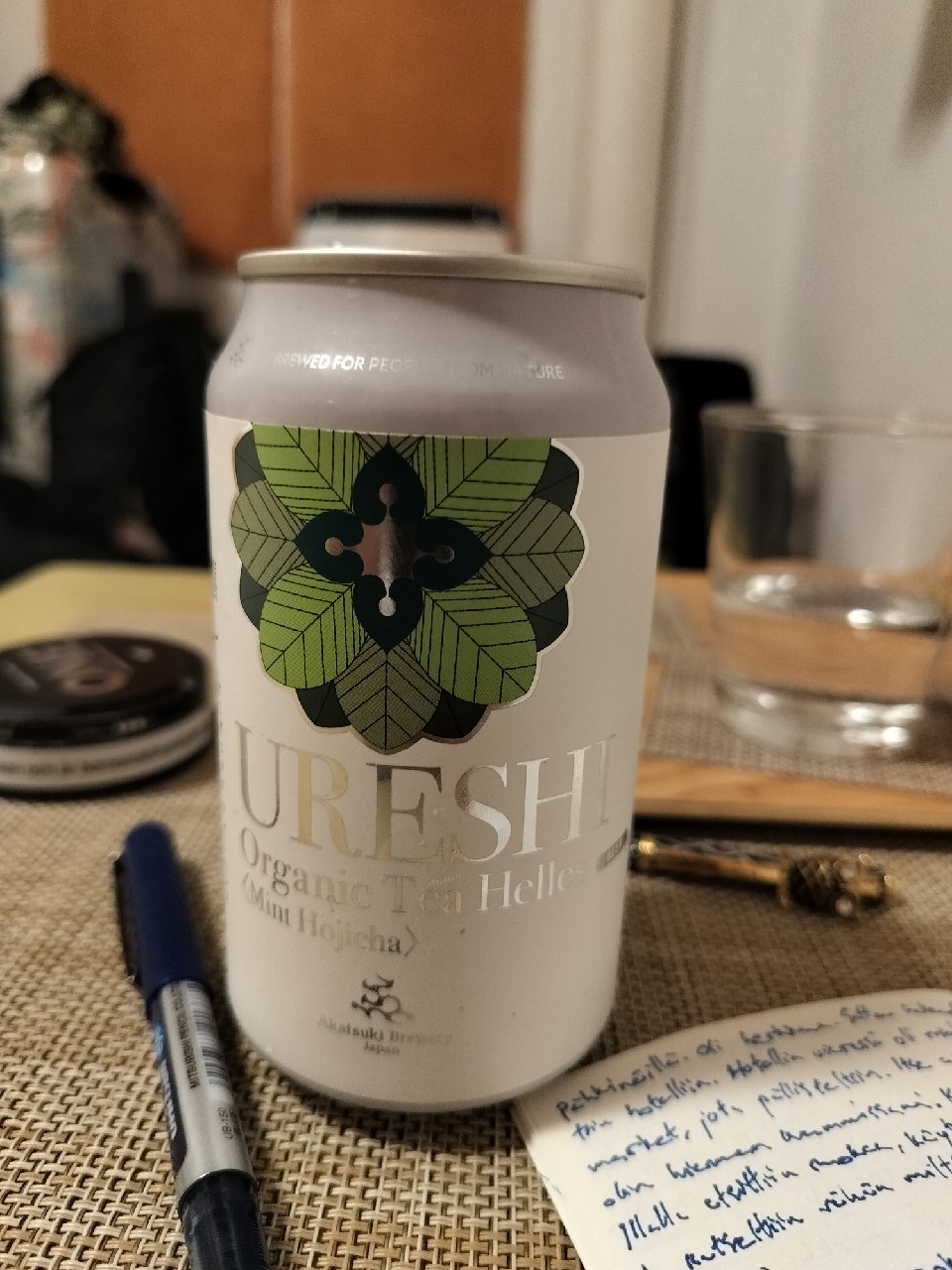 Ureshi - organic tea helles (mint hojicha), Japan