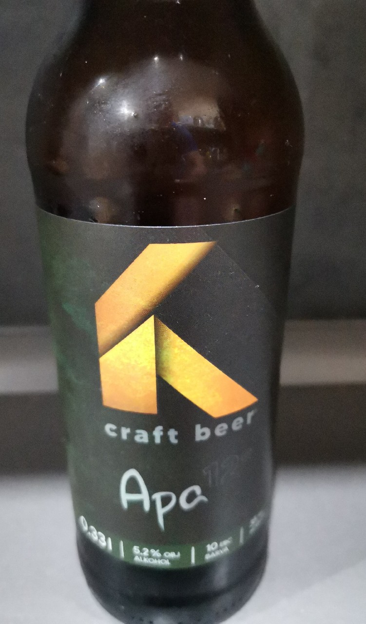 Apa Craft beer, Czech Republic