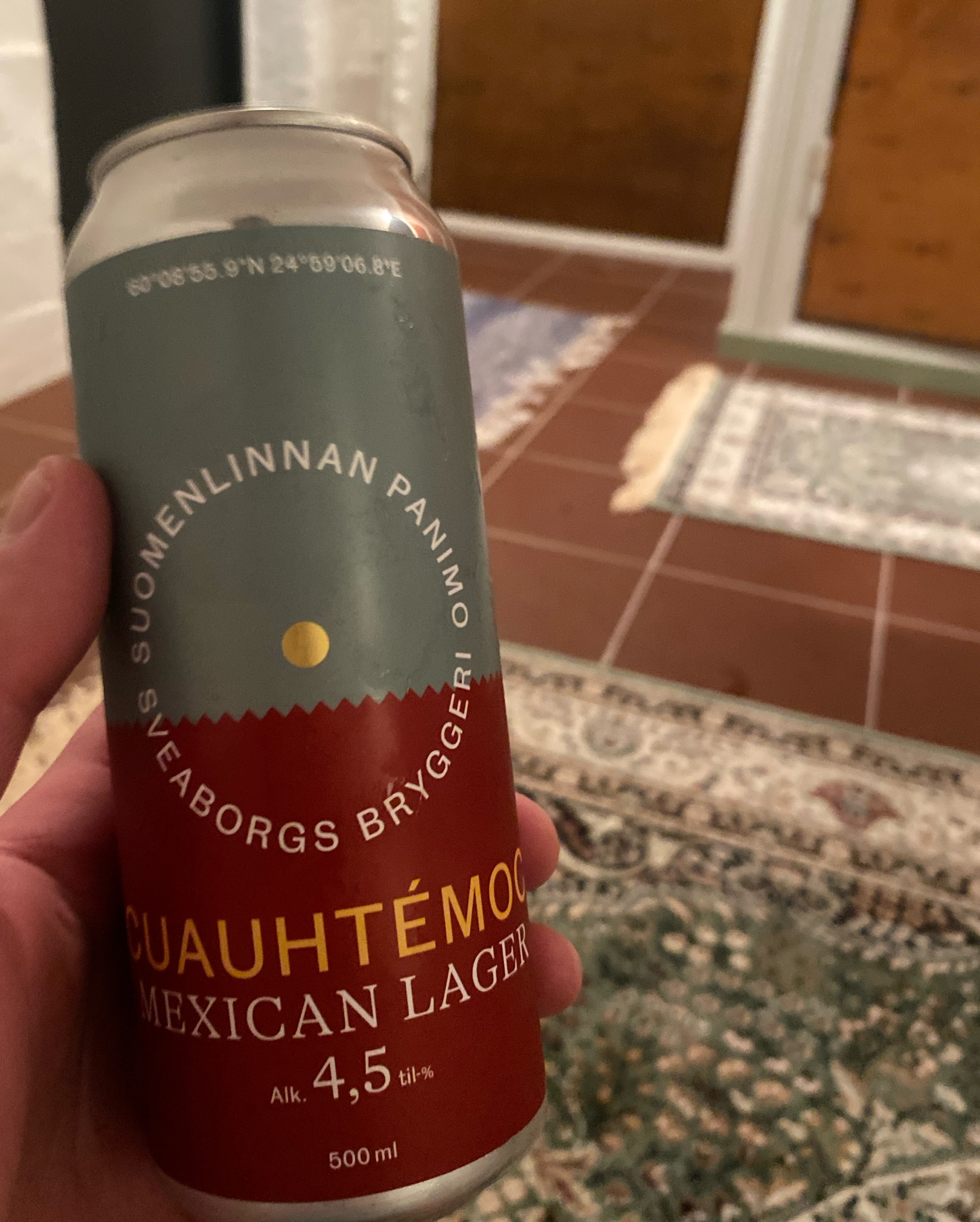 Cuauhtémoc Mexican lager, Finland