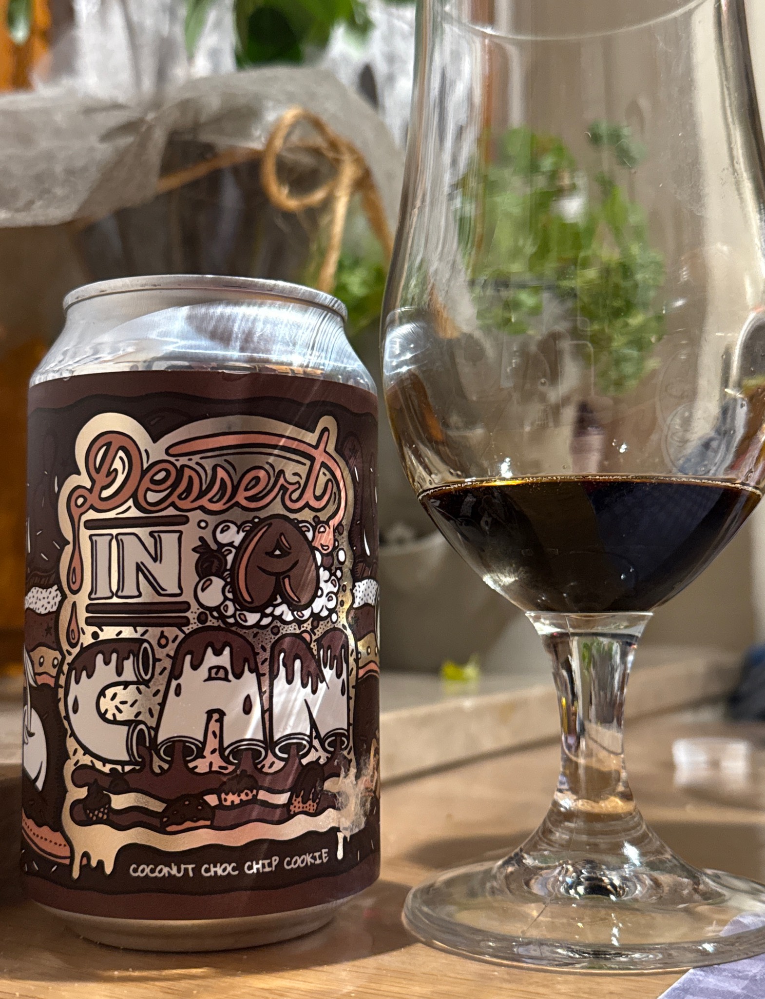 Dessert In A Can - Coconut Choc Chip Cookie, Amundsen Bryggeri