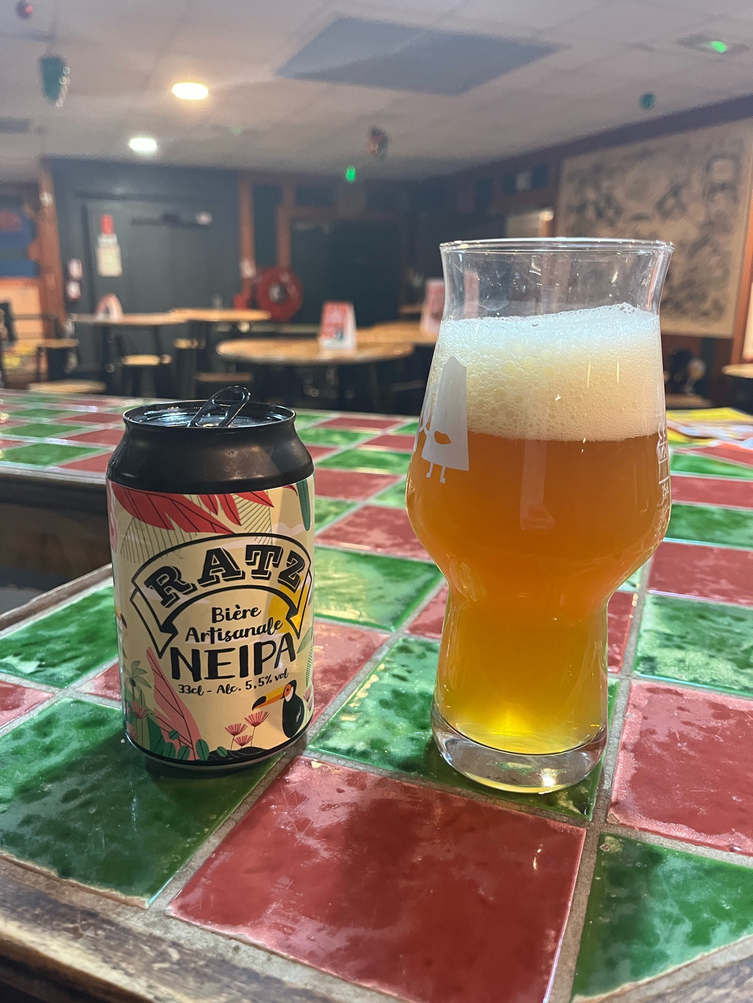 Ratz NEIPA, Brasserie Artisanale Ratz
