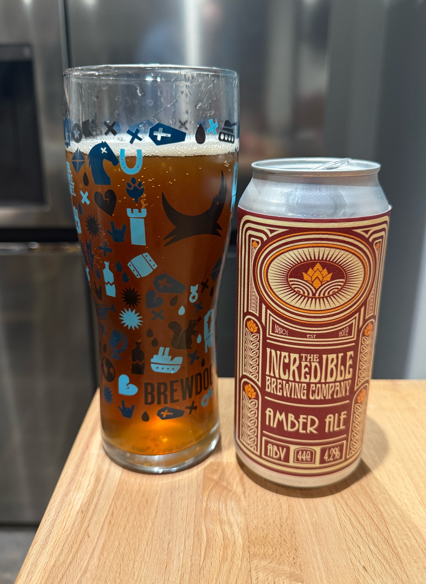 Amber Ale, The Incredible Brewing Co.