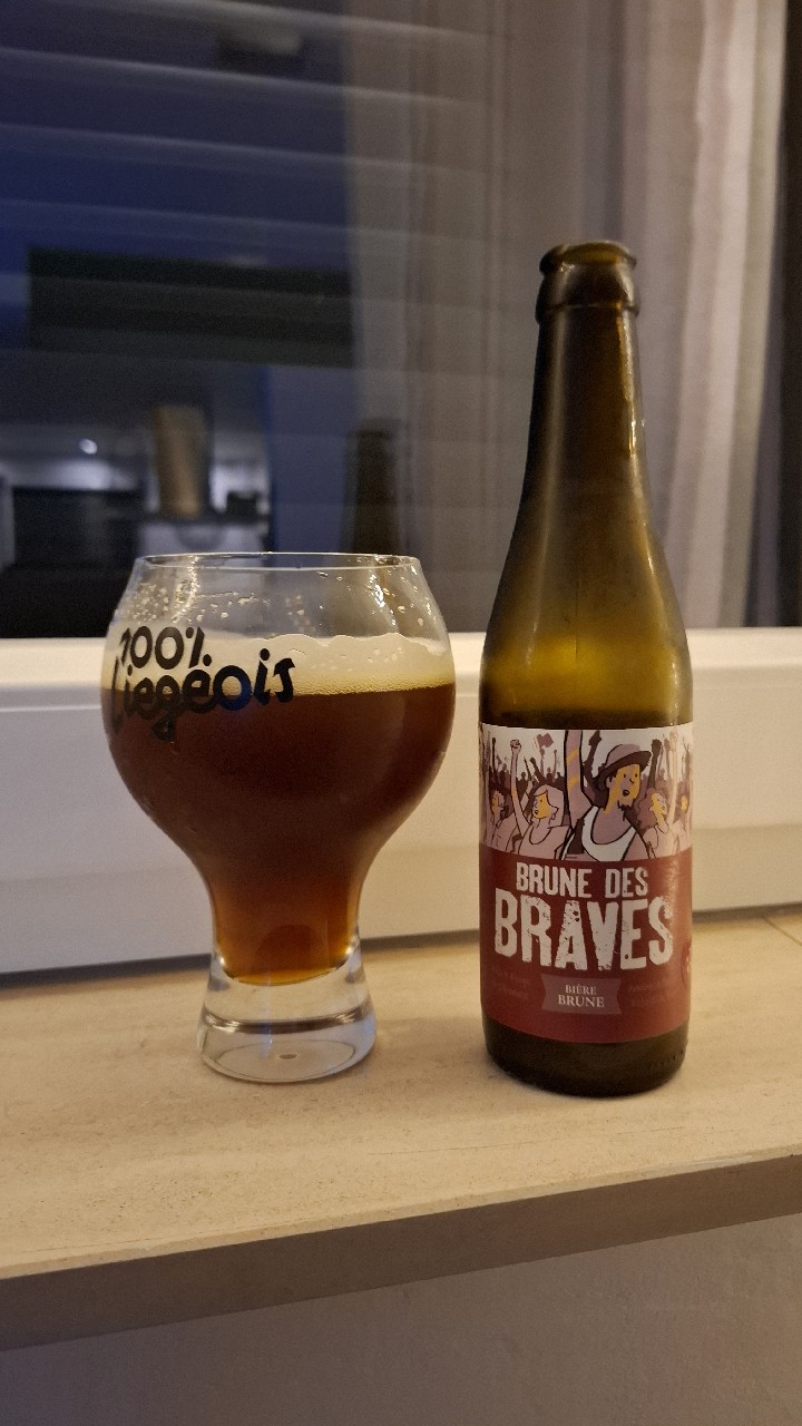 La Rouge Croix / Brune des braves, Brasserie de la Lesse