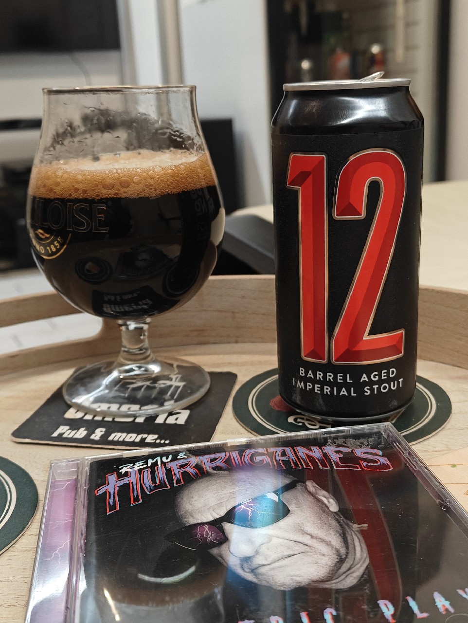12 Barrel aged imperial stout, Brew By Numbers