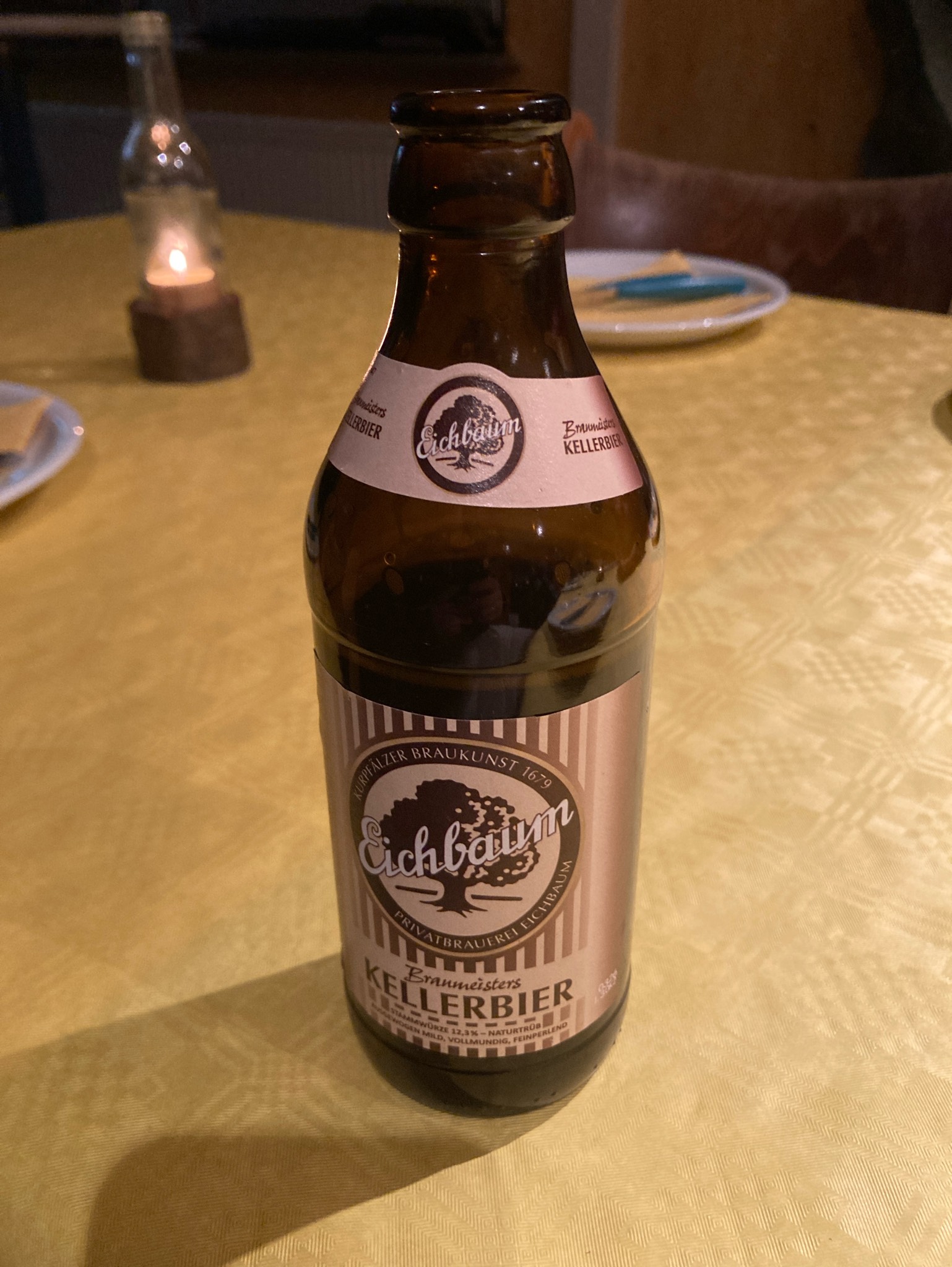 Eichbaum Naturübes Kellerbier / Kellerbier Naturtrüb, Privatbrauerei Eichbaum