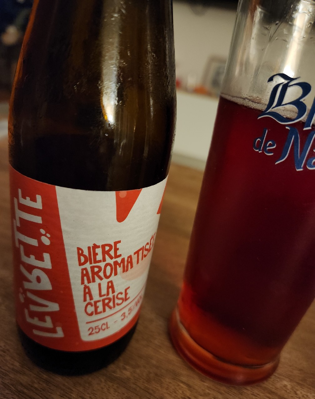 Levrette cerise, Bières Levrette