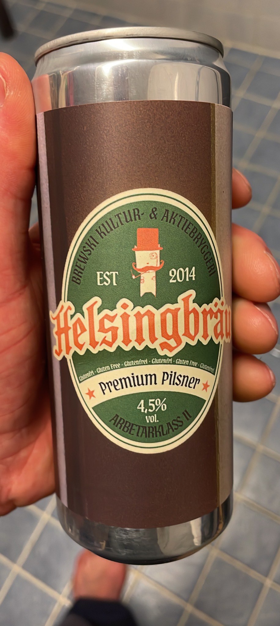 Helsingbräu Premium Pilsner, Brewski