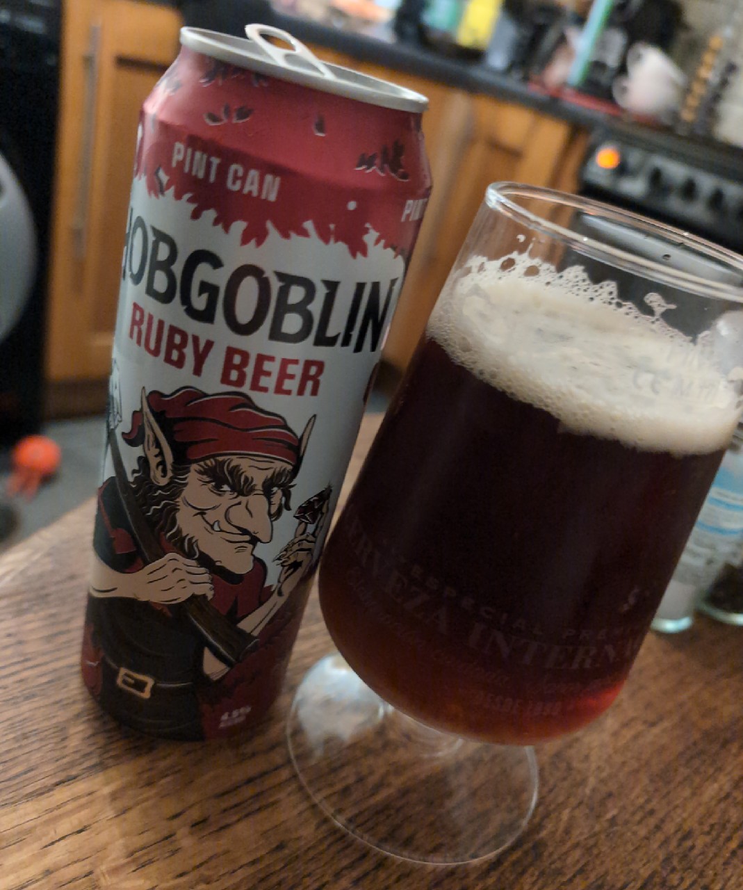 Hobgoblin Ruby, Wychwood Brewery (Marston's Brewery)