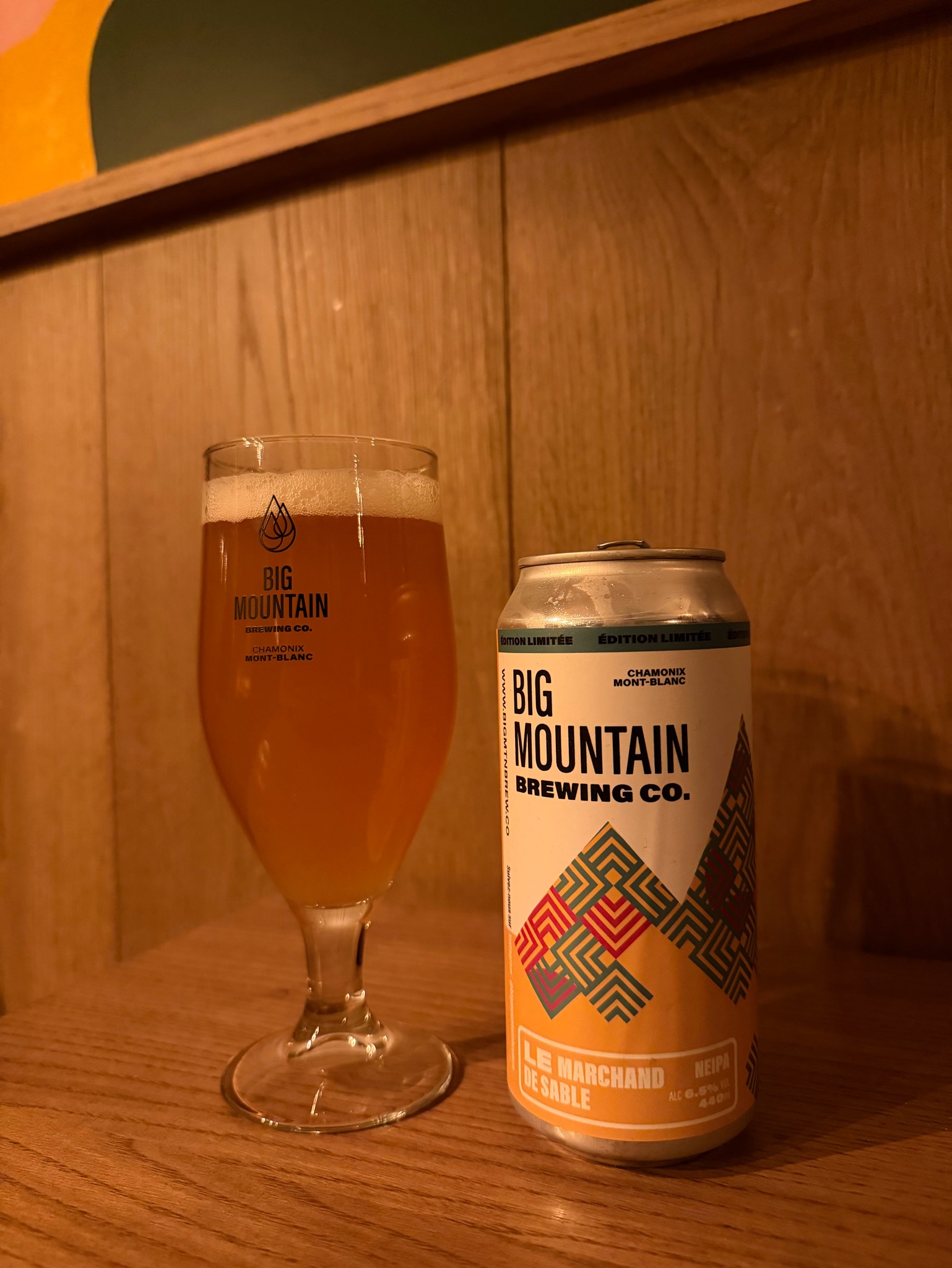 Le marchand de sable, Big Mountain Brewing Co.