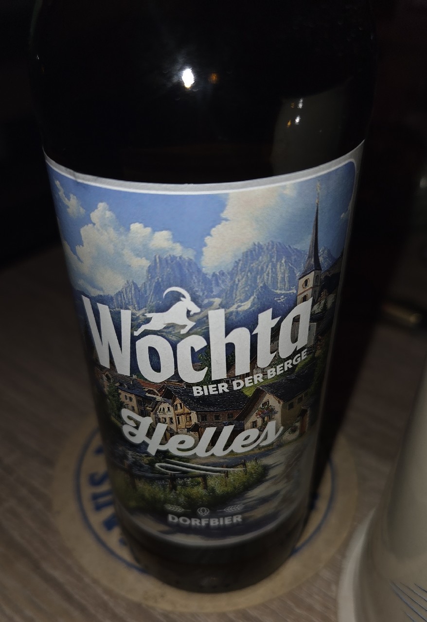 Wochta Helles, Braumanufaktur Grossarltaler Bier Christian Kühr