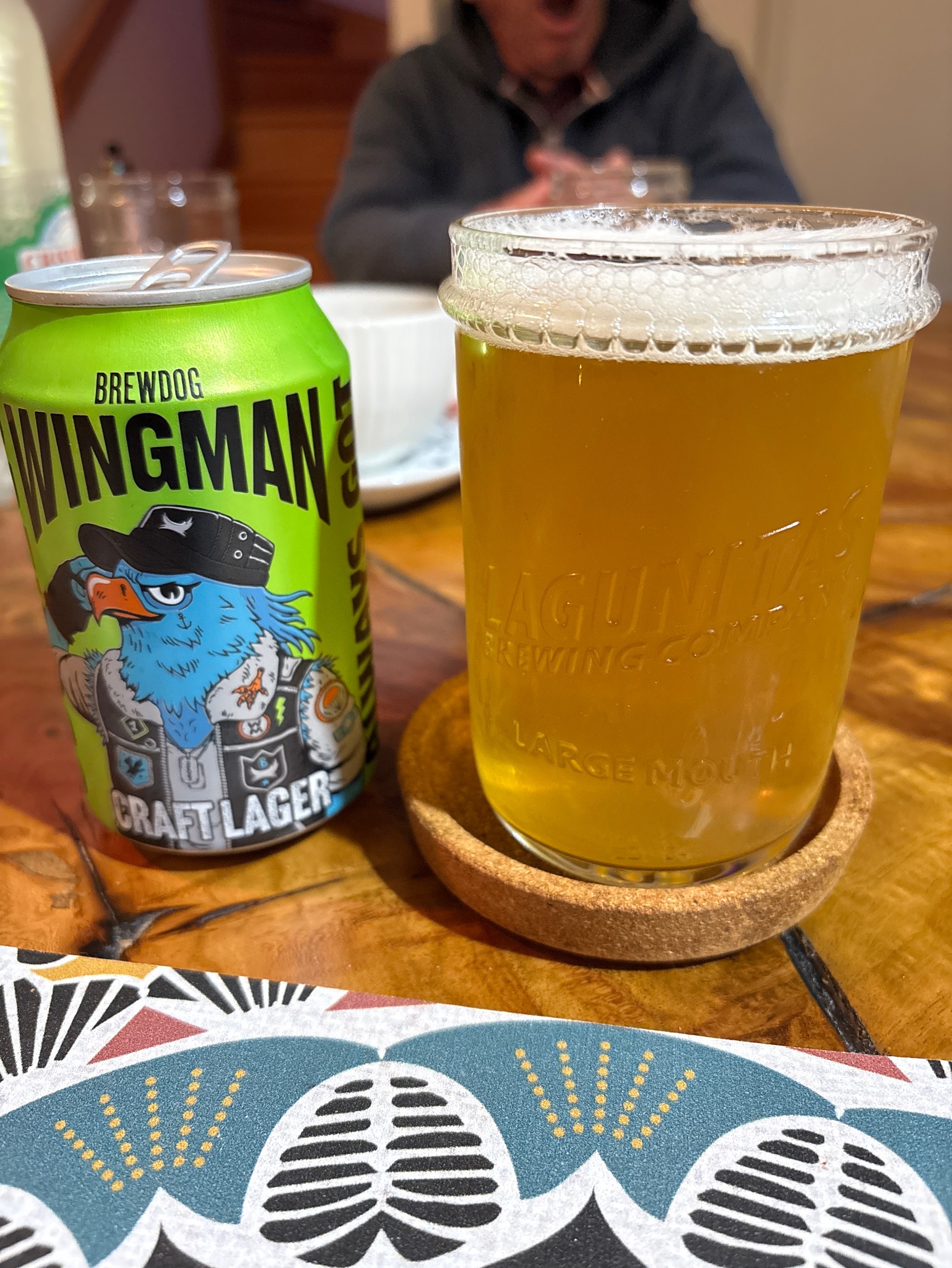 Wingman Craft Lager, Scotland