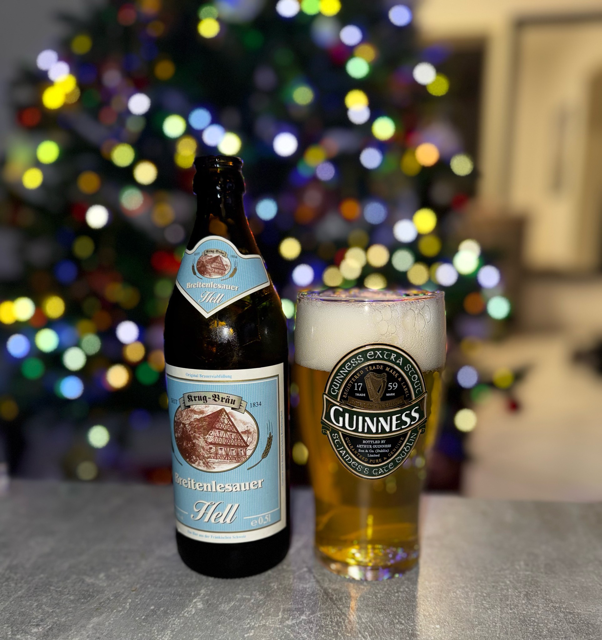 Breitenlesauer Hell, Krug-Bräu Breitenlesau