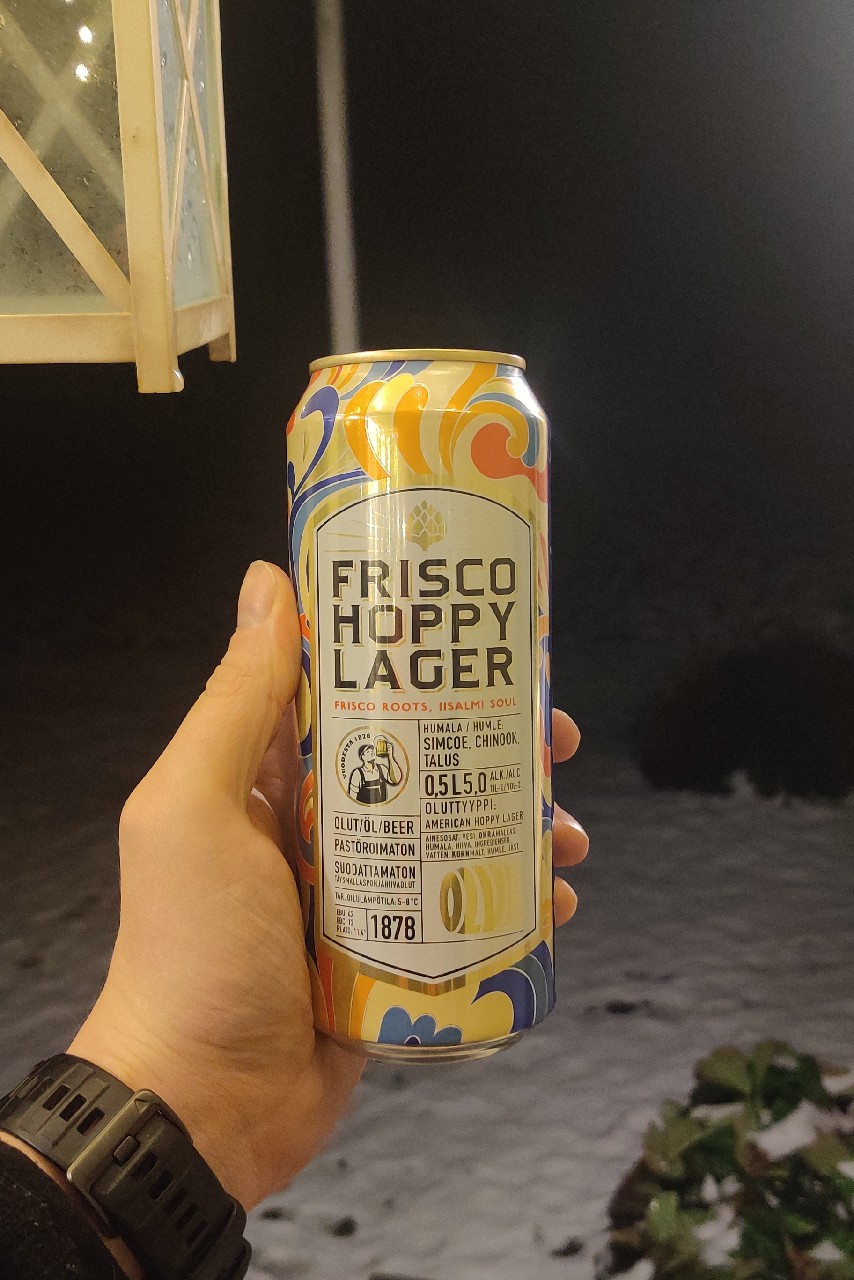 Frisco Hoppy Lager, Finland