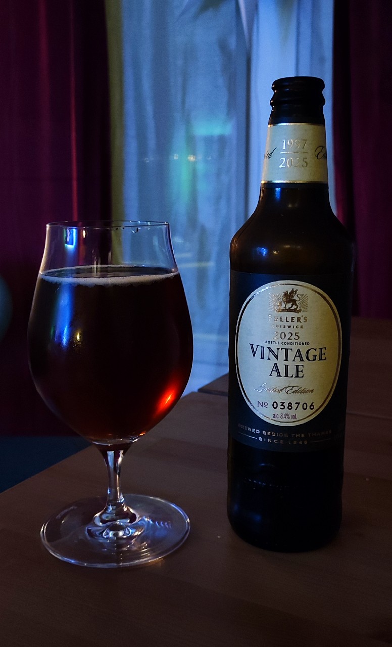 Vintage Ale (2025), Fuller's Griffin Brewery (Asahi Breweries)