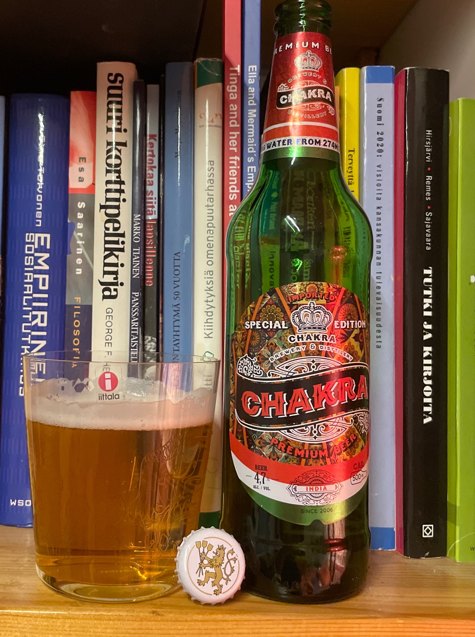 Chakra Premium Beer, Chakra Brewery & Distillery PVT.Ltd